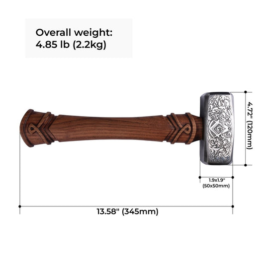 Handmade "Temple Keeper" Hammer