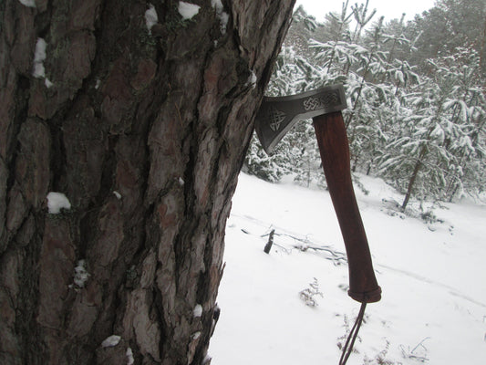 Scandinavian runic axe