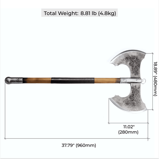 Norse Double-Edged Axe "Jotungard"