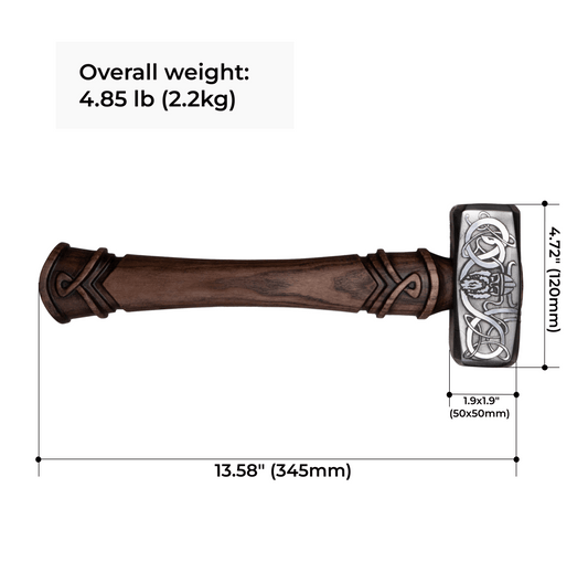 Premium Viking Hammer "Stormar"