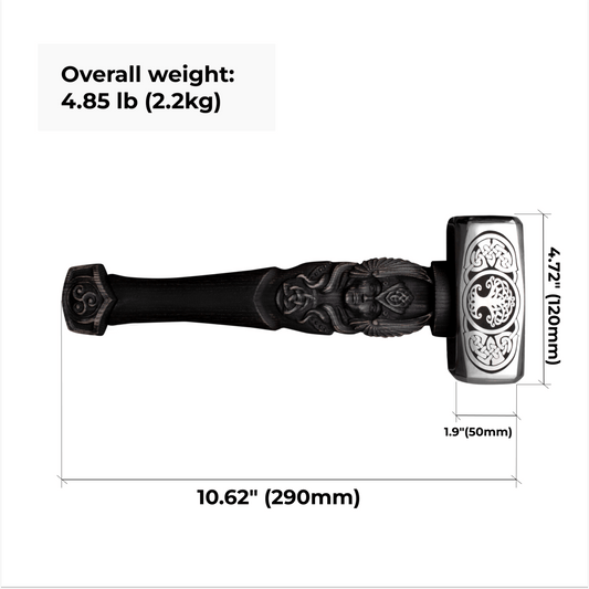 Viking hammer "Brynhildr"