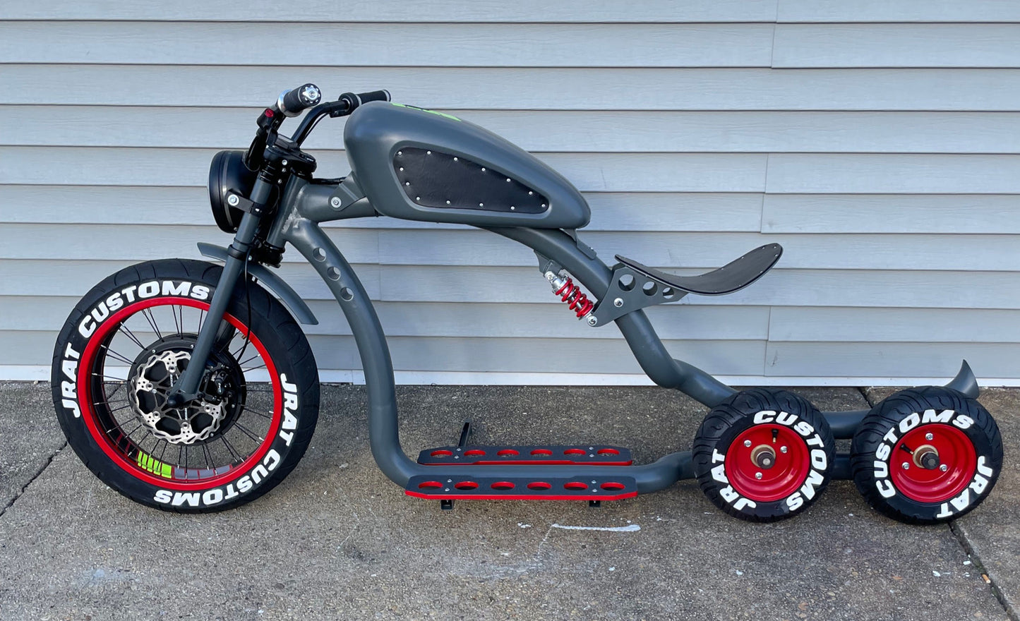 Retro Custom Fat Tire Electric Bike