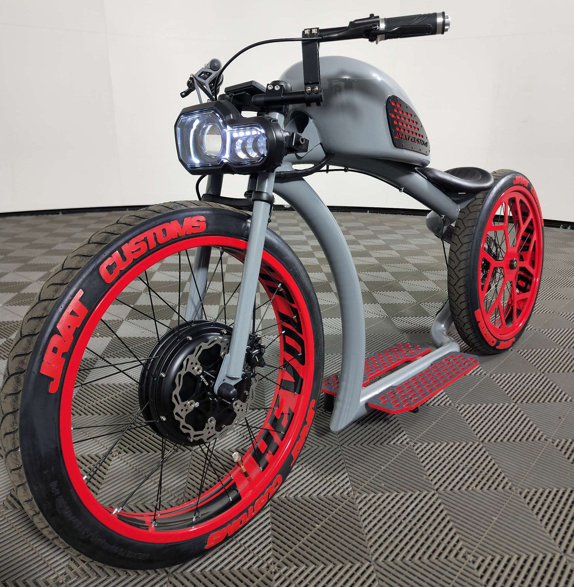 Retro Custom Fat Tire Electric Bike