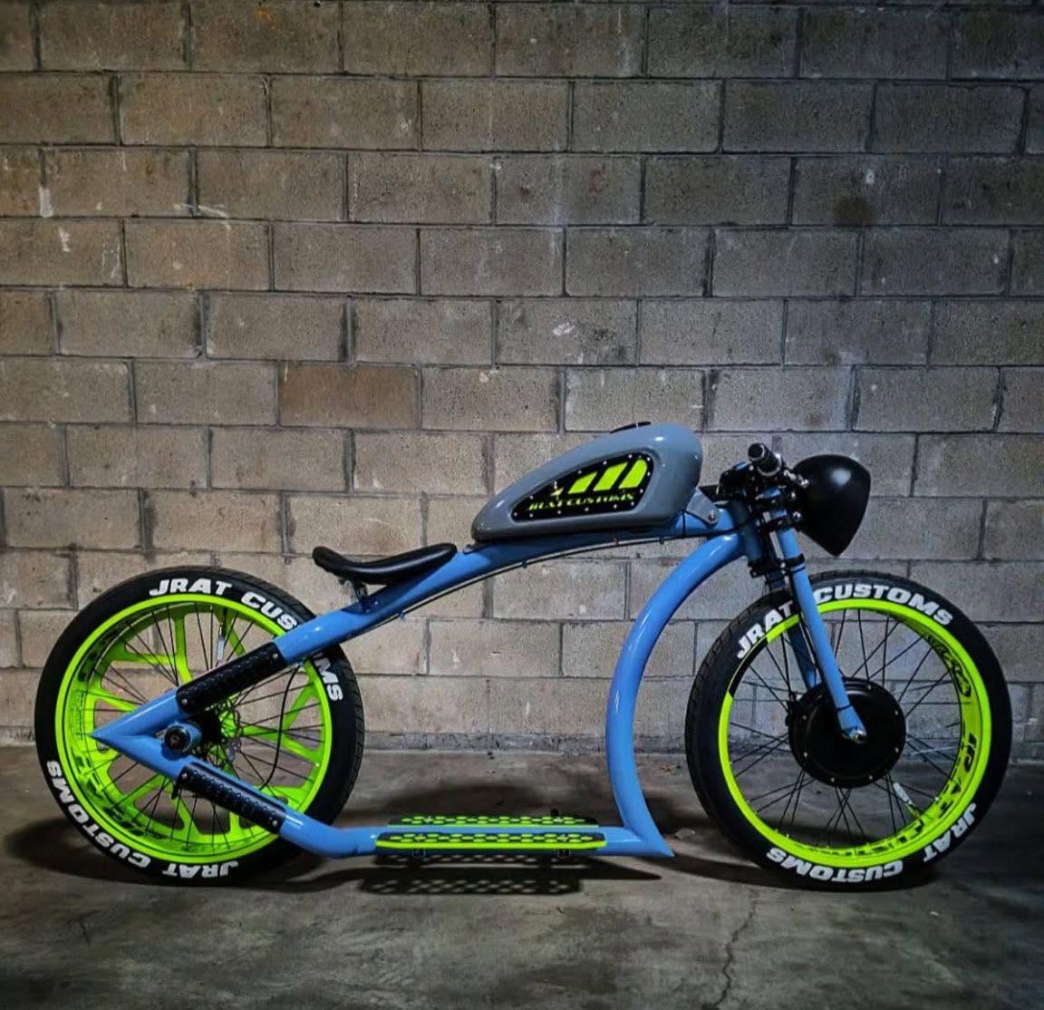 Retro Custom Fat Tire Electric Bike