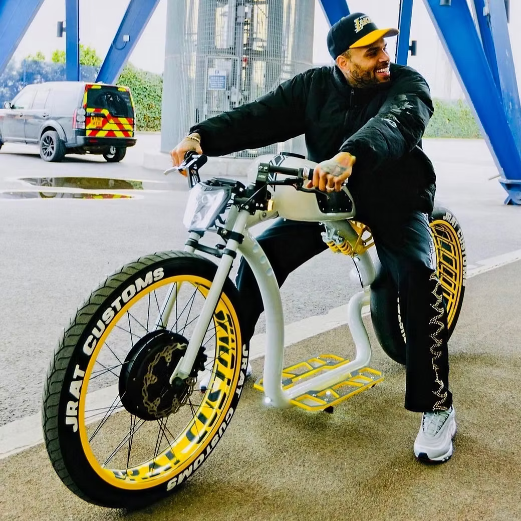 Retro Custom Fat Tire Electric Bike