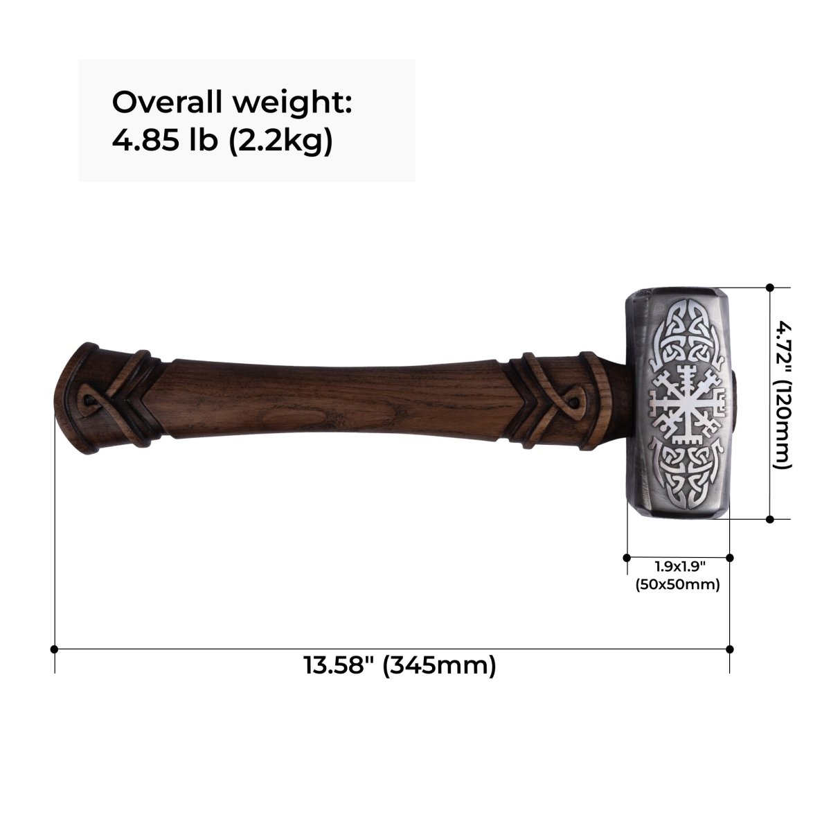 Handcrafted "Wayfinder" Hammer