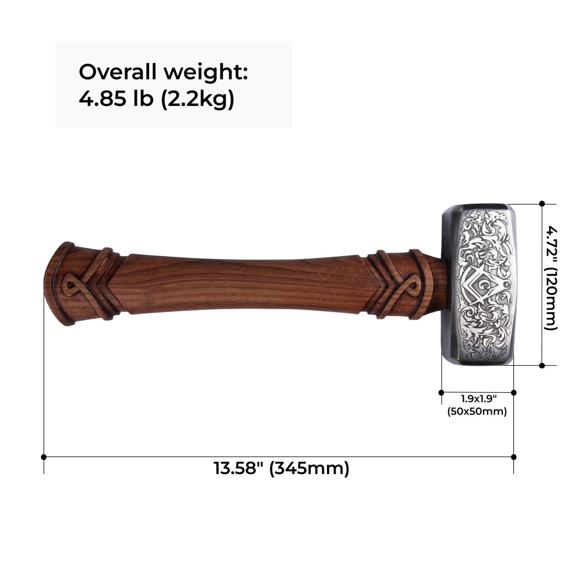 Handmade "Temple Keeper" Hammer